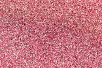 細かい赤いラメ