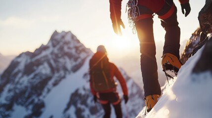 Mountaineering, mountain climbing, mountain top, helping hand, teamwork