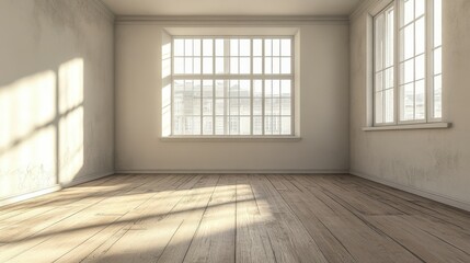 Plain room with no visible furniture or accessories