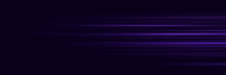 
Light dynamic lines, horizontal speed of rays.