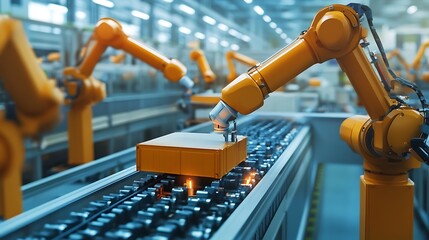 Manufacturing facility implementing lean techniques to minimize waste 