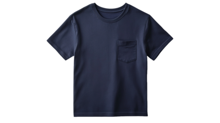 Isolate your style navy blue pocket t-shirt for casual outings home lifestyle natural light fashion perspective