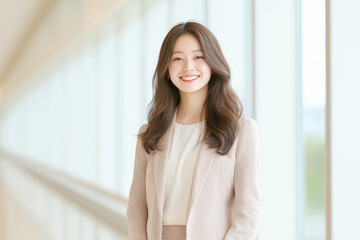 Fototapeta premium 美しい女性社員