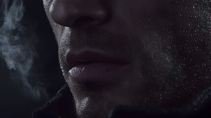 A close-up shot of a person's face, expressing frustration or disappointment at the limitations imposed by the Great Firewall. The Great Firewall of China. Copy space. 