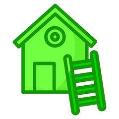 Ladder  Icon Element For Design