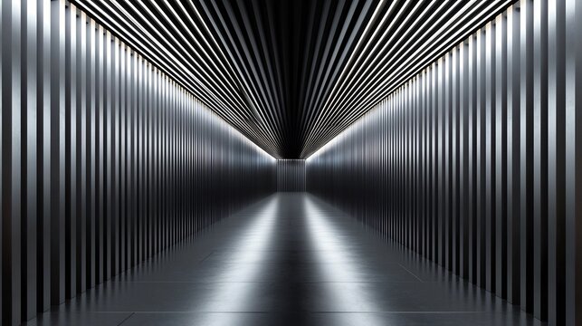 Sleek and sophisticated black to gray gradient backdrop with a minimalist geometric pattern creating a dynamic futuristic and clean visual for professional and visually striking designs