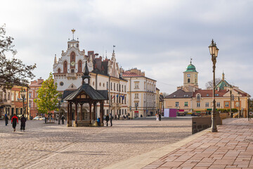 Rynek na starym mieście w Rzeszowie   The market square in the old town of Rzeszów © Adrian White