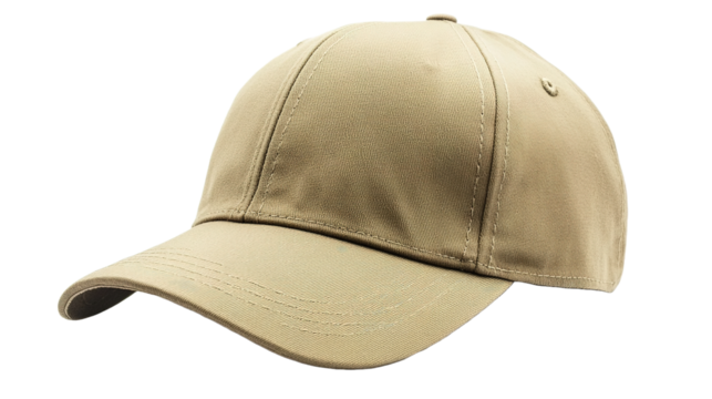 Isolate action of wearing a khaki baseball cap outdoors fashion accessory urban environment casual viewpoint
