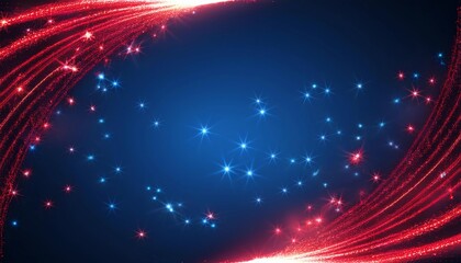 blue christmas background - christmas star, miracle and magic at night sky