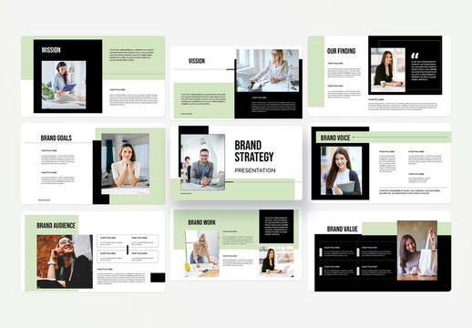 Minimal Brand Strategy Presentation Template