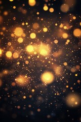 Obraz premium Sparkling lights and glitter create a magical atmosphere at night