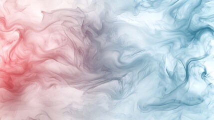 Fototapeta premium Ethereal and Peaceful Cloudy Gradient in Soft Whites and Blues Representing the Concept of Imagination and Freedom with an Airy and Calming Atmosphere