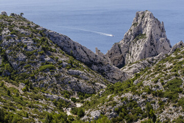 Paysage des calanques