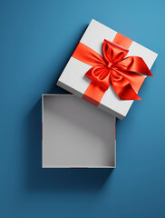 gift box with ribbon