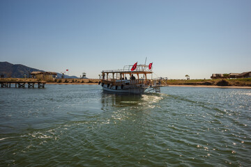 iztuzu Beach near Dalyan, in the Ortaca district of the Province of Mugla in southwestern Turkey