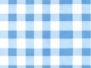 Light blue gingham pattern