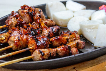 indonesian food sate satay 