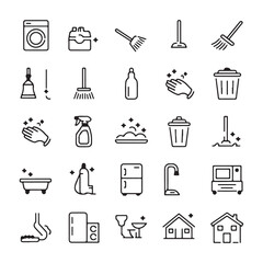 Customizable Icon Design Bundle for Digital Platforms