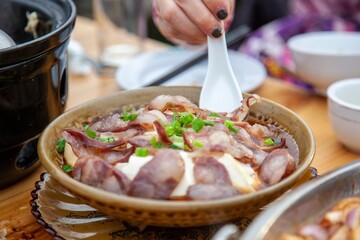 Aromatic Stewed Tofu with Cured Meat, Warming Body and Soul