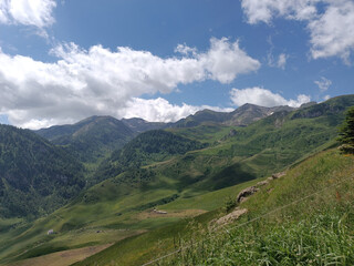 Fototapeta premium Montagne a Prato Nevoso