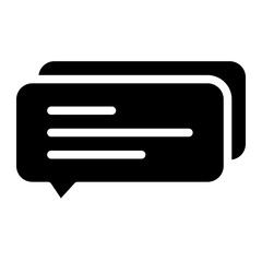 icon message glyph
