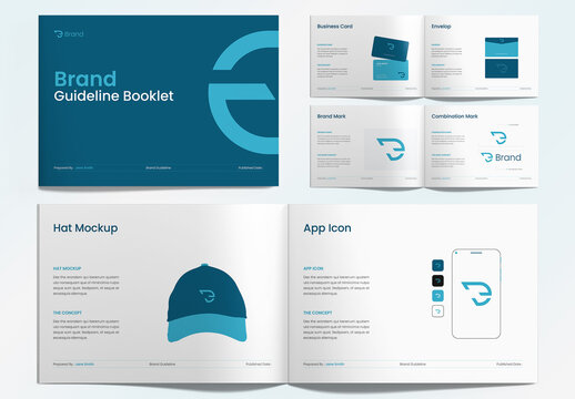 Brand Guidelines Layout