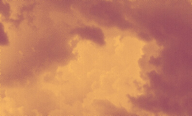 Clouds in the sky. Editable vector vintage engraving. 8 EPS