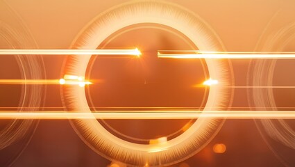 background with glowing lights