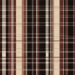 Plaid pattern seamless. Check fabric texture. Stripe square background. Vector textile design tartan.
