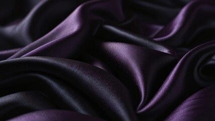 Obraz premium purple fabric , AI Generated.