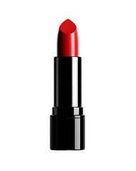Fototapeta premium Red lipstick isolated on white transparent background