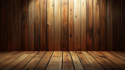 Naklejka premium wood texture background.hardwood floor features smooth planks, creating a natural wood surface and rustic background.
