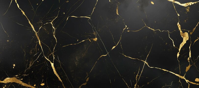 black gold marble texture background 2