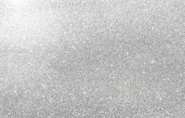 Abstract silver glitter background, blank shiny grey glitter background