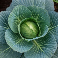 Obraz premium Intricate Cabbage Texture
