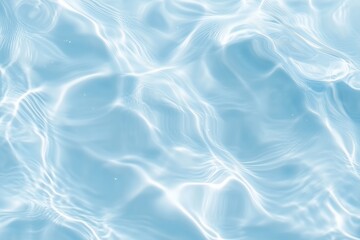 Obraz premium Tranquil ripples in pristine water create a mesmerizing interplay of light and shadow, providing a serene and rejuvenating scene