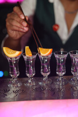shot of tequila