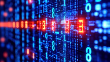 Data visualization insights digital realm infographic cyber environment tech overview future trends