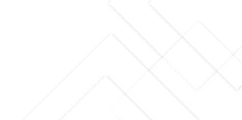 Abstract white and grey modern minimalistic pale geometric pattern white square shape with futuristic background	

