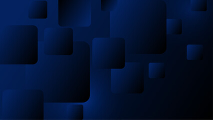 Blue Vector Abstract Geometrical Shape Modern Background. For Background, Banner, Pamphlet, Certificate and Presentation