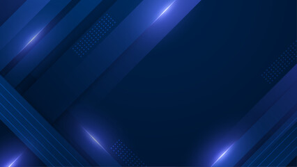 Blue Vector Minimalist Simple Abstract Geometric Background. For Background, Banner, Pamphlet, Certificate and Presentation