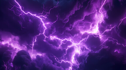 lightning thunderbolt in the sky