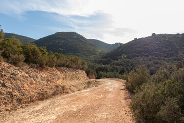 Boukornine Mountain Landscape in Boukornine, Tunis, Tunisia
