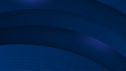 Blue Vector Gradient Abstract Background With Shapes Elements. For Background, Banner, Pamphlet, Certificate and Presentation