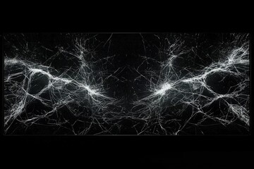 glitch,  digital Glitch, crystal leakage and cracks on a broken LCD screen, computer monitor or uhd 4k TV , isolated on white background,  , copy space, copy space for text,