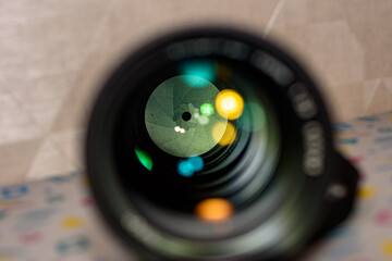 Large lens for an old camera