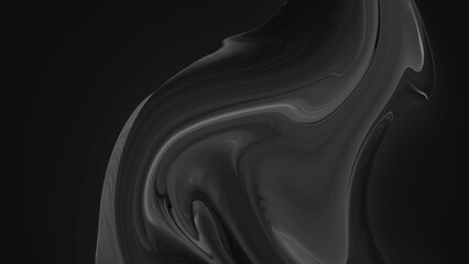 Monochromatic abstract fluid backcground. 