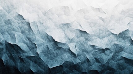 Mountain Range in Black and White