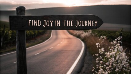 Embrace the adventure of life's journey finding joy along the scenic routes of personal growth and discovery