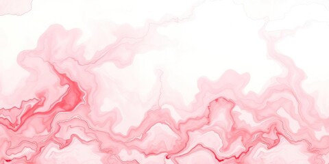 Fototapeta premium Soft pink and ivory alcohol ink swirls on a marble background, interior design, marbled effect, decorative wall art